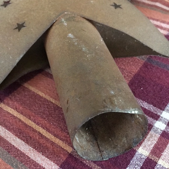 Distressed Rusty Tin Tree Topper from Primitives by Kathy - Picture 5 of 7